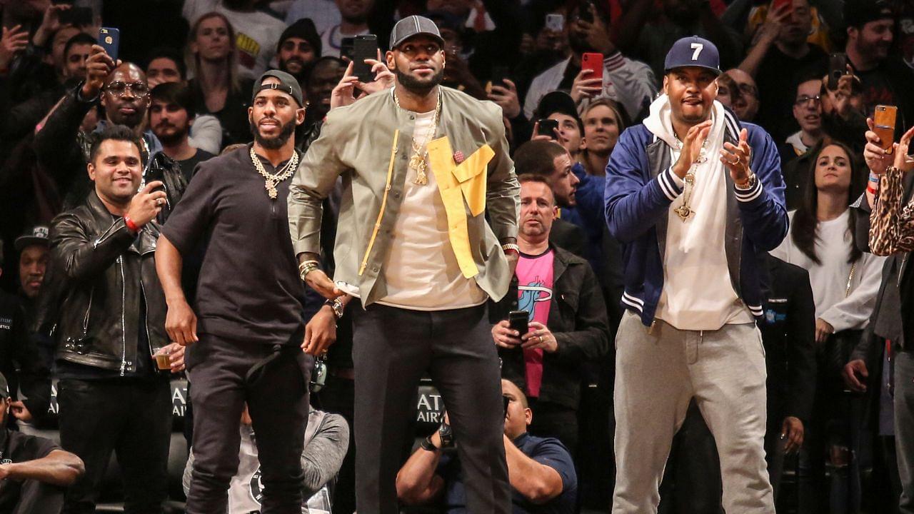8 Years After Losing ROTY to LeBron James, Carmelo Anthony Threw ‘Banana Boat’ Mate Chris Paul Under the Bus for MVP Honors