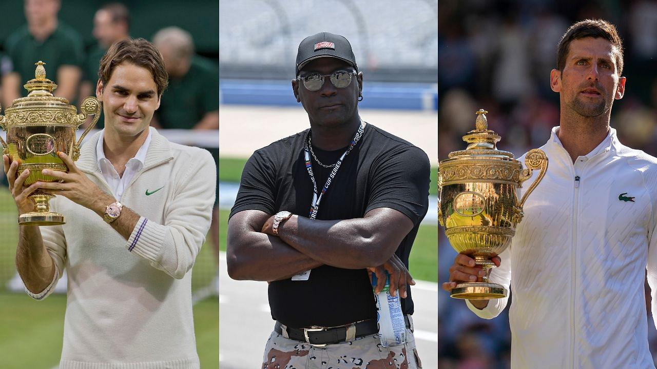 “Look At Michael Jordan, He Wasn’t The Most Titled”: Roger Federer’s Former Coach Uses MJs Example To Snub Novak Djokovic As Tennis’ GOAT