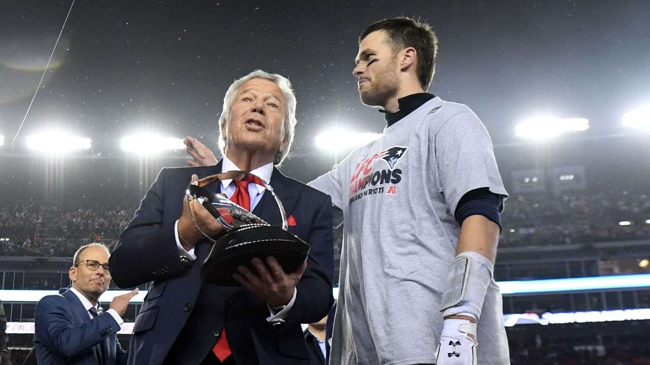 Patriots' Tom Brady, Robert Kraft still at a loss when Super Bowl XLII is  mentioned 