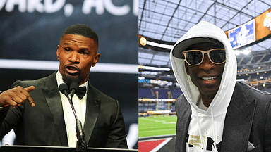 After Fighting Through a Near Death Experience, Jamie Foxx Motivates Deion Sanders Who Just Had a Serious Surgery