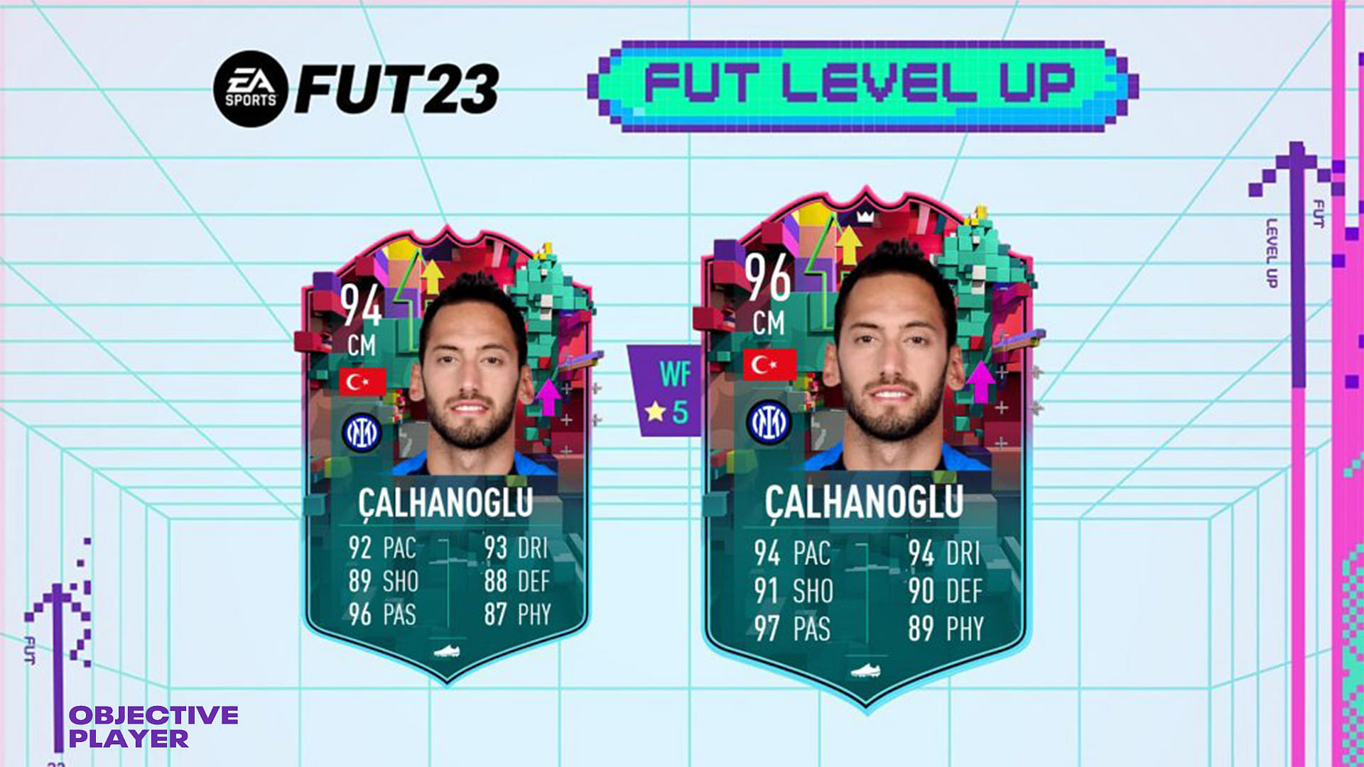 FIFA 23 Hakan Calhanoglu FUT Level Up