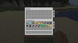 An Image showcasing a modded Minecraft inventory