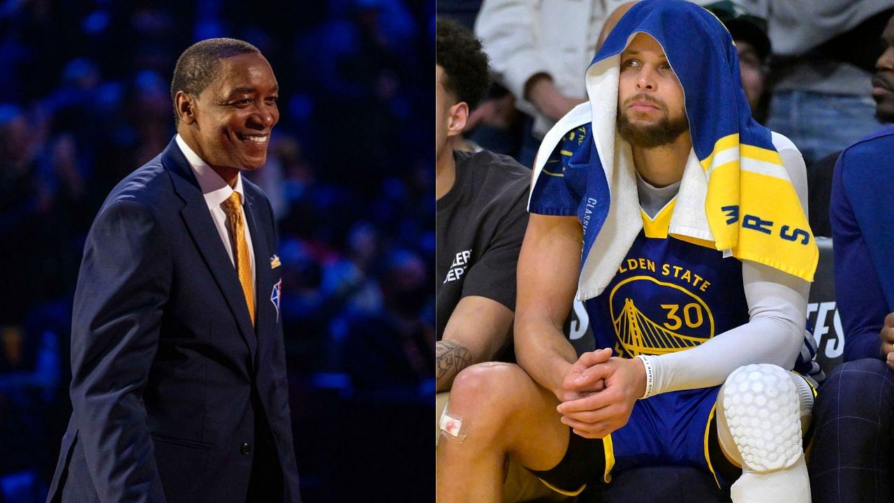 "Stephen Curry Walks In The Room, We're All Bowing": Giving Props To Michael Jordan, Isiah Thomas Raves About Warriors Point Guard