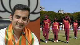 Gautam Gambhir Gets Emotional As West Indies Knocked Out Of World Cup 2023