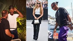 After Shakira Gets Cozy With Jimmy Butler, Lewis Hamilton Escapes to Ibiza With Two Models