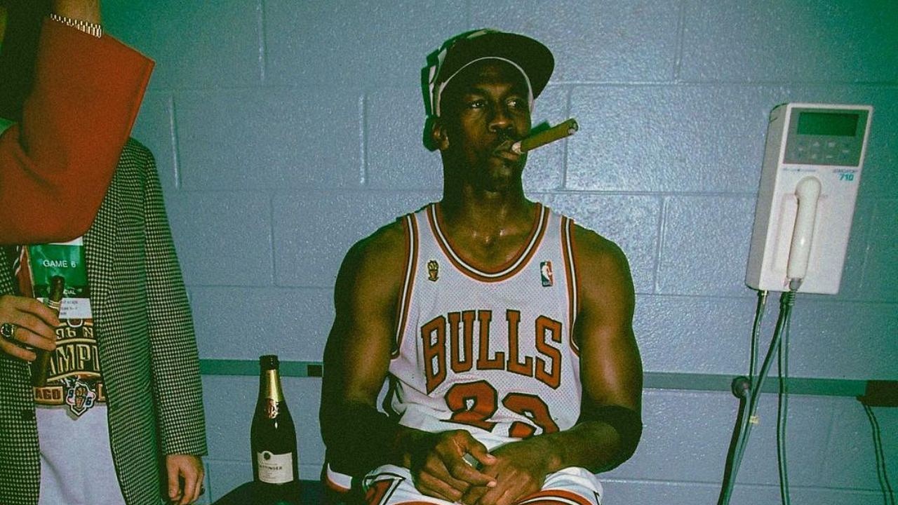 Enabling $500,000 Habit, Michael Jordan Built Entire 'Cigar Lounge' in ...