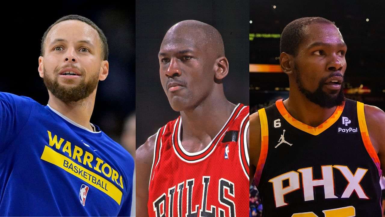 Michael Jordan's $93,877,500 Career Earnings Dwarfed by Stephen Curry and Kevin Durant's Combined Paycheck of $99,565,048
