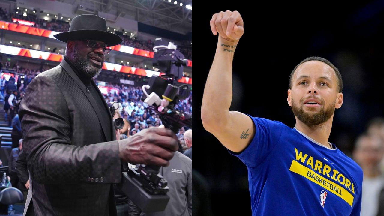 Shaquille O'Neal Hypes Up Street Baller With Comparison to Warriors' Stephen Curry