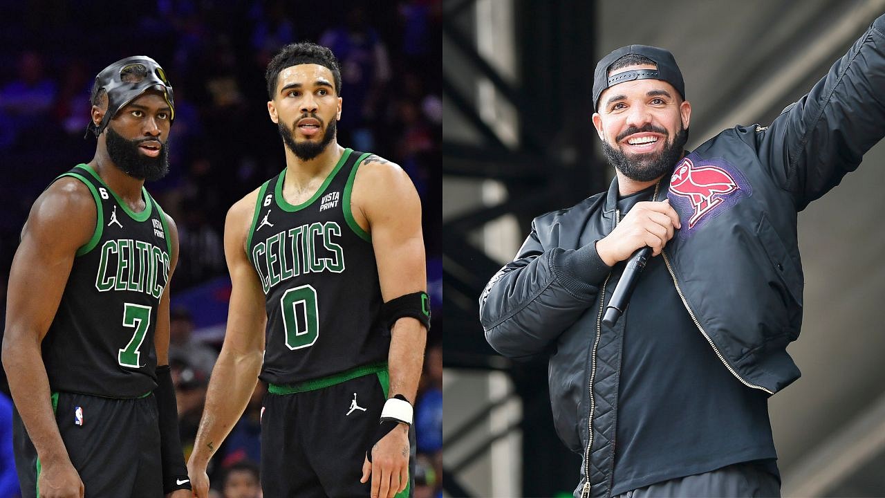 WATCH: Celtics' Jayson Tatum makes appearance at Drake's Boston concert