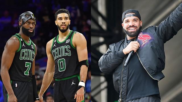 While Jaylen Brown Awaits $295,000,000 Call, Celtics’ Jayson Tatum Opens Drake’s Concert in Boston