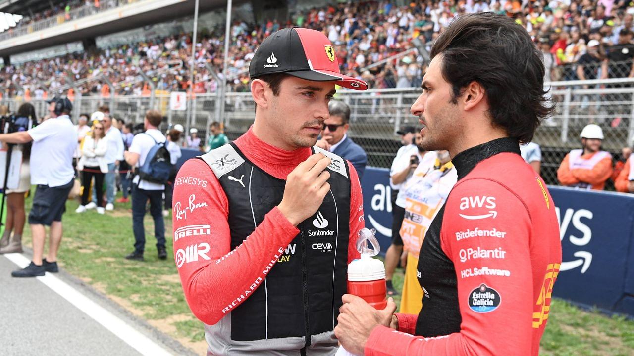 Carlos Sainz Slams Ferrari for Being "Penalized" for Playing the "Team Game" With Charles Leclerc