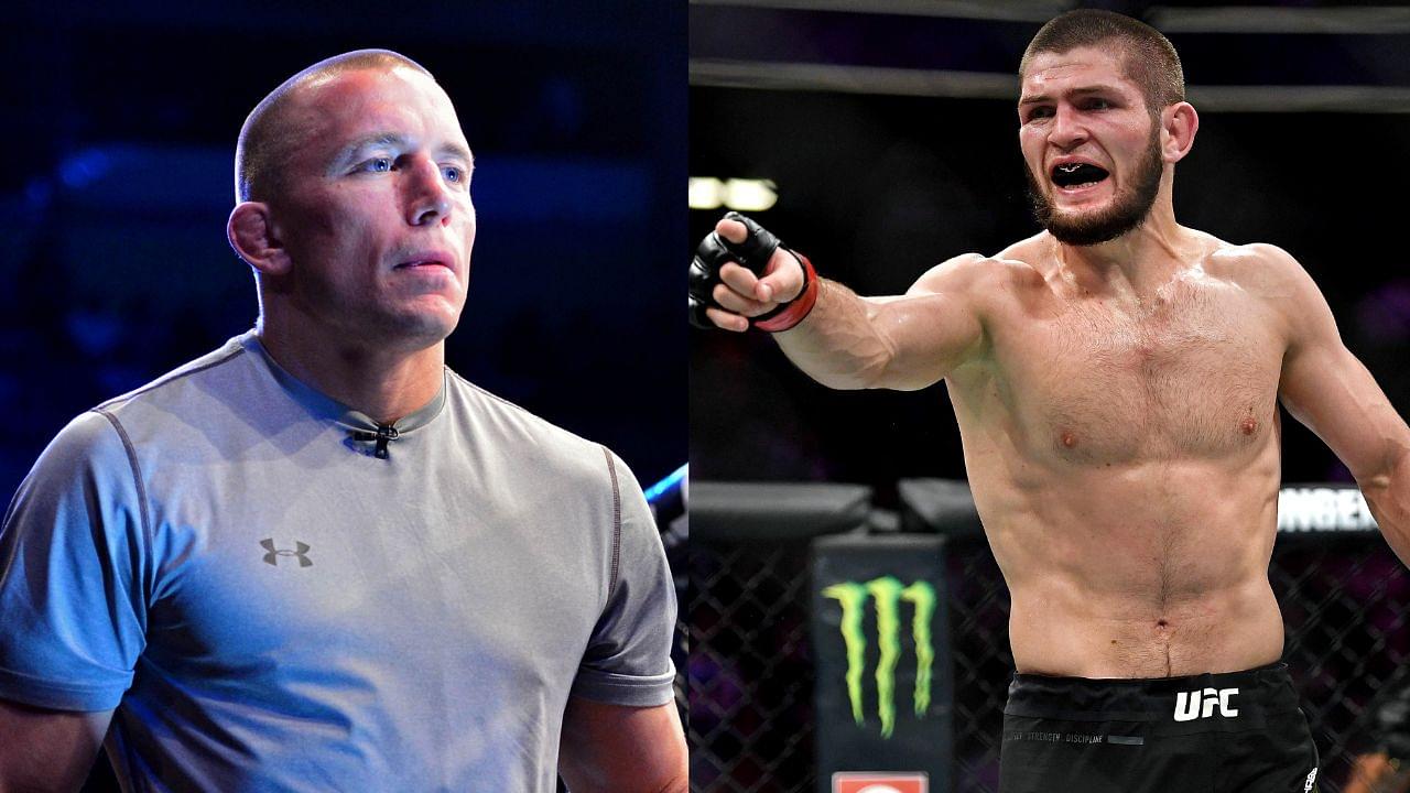 Despite Rejecting $100,000,000 Offer to Unretire Once, Fans Believe Khabib Nurmagomedov vs. Georges St-Pierre Is Possible