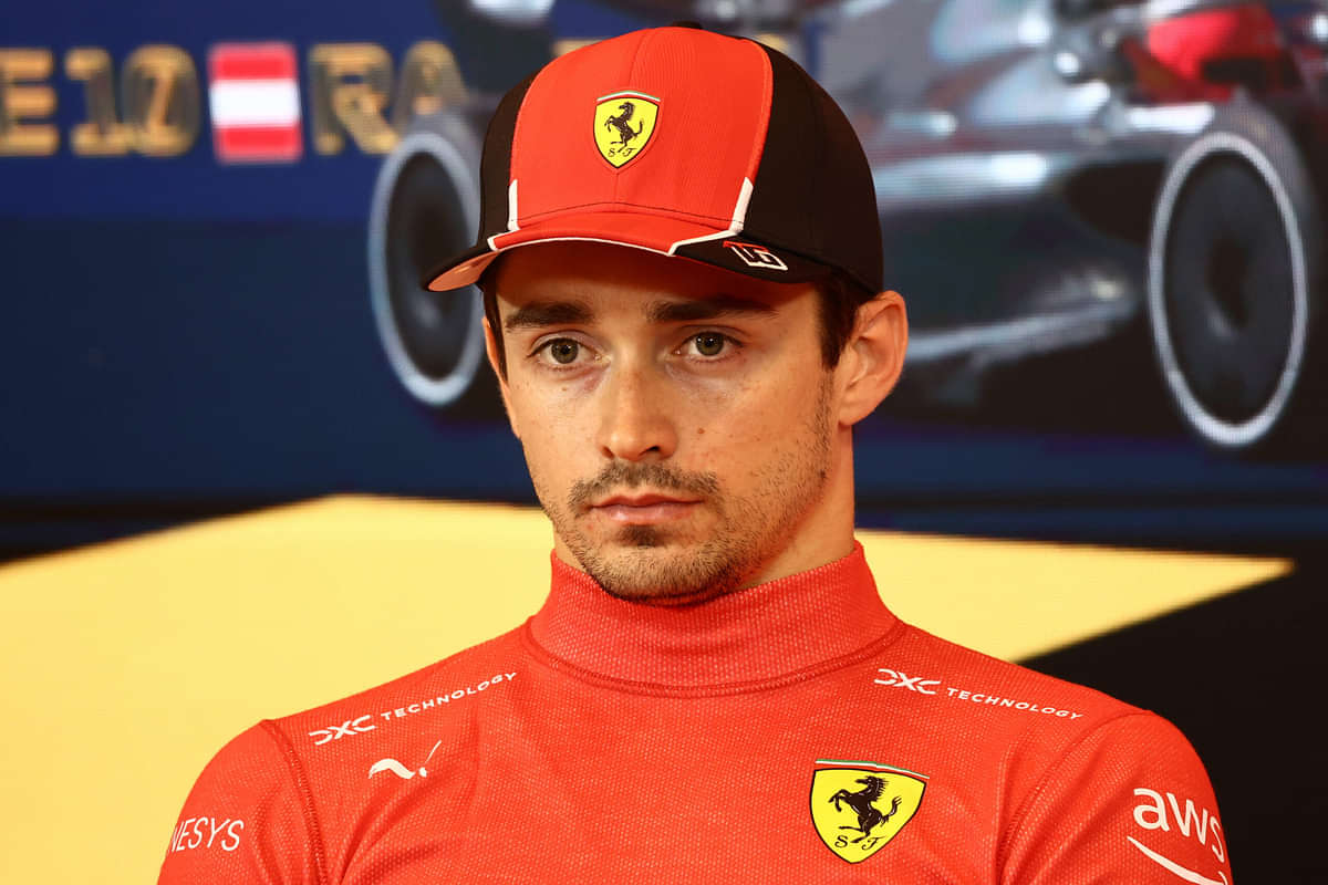 Charles Leclerc Reacts to Radio Meltdown as Ferrari Nightmares Continue ...