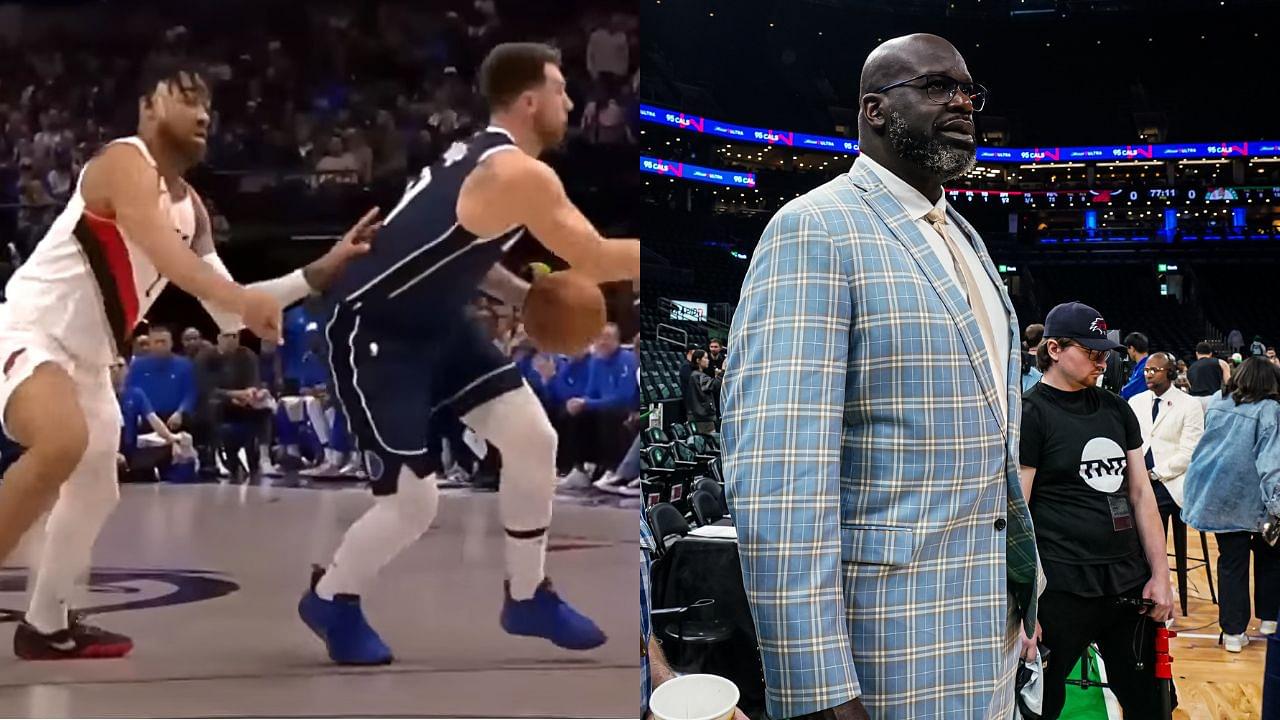 "Luka Doncic Did a Fake Pass With a Hand That Didn't Have the Ball": Shaquille O'Neal Profuses Appreciation for 'Gracious Host'