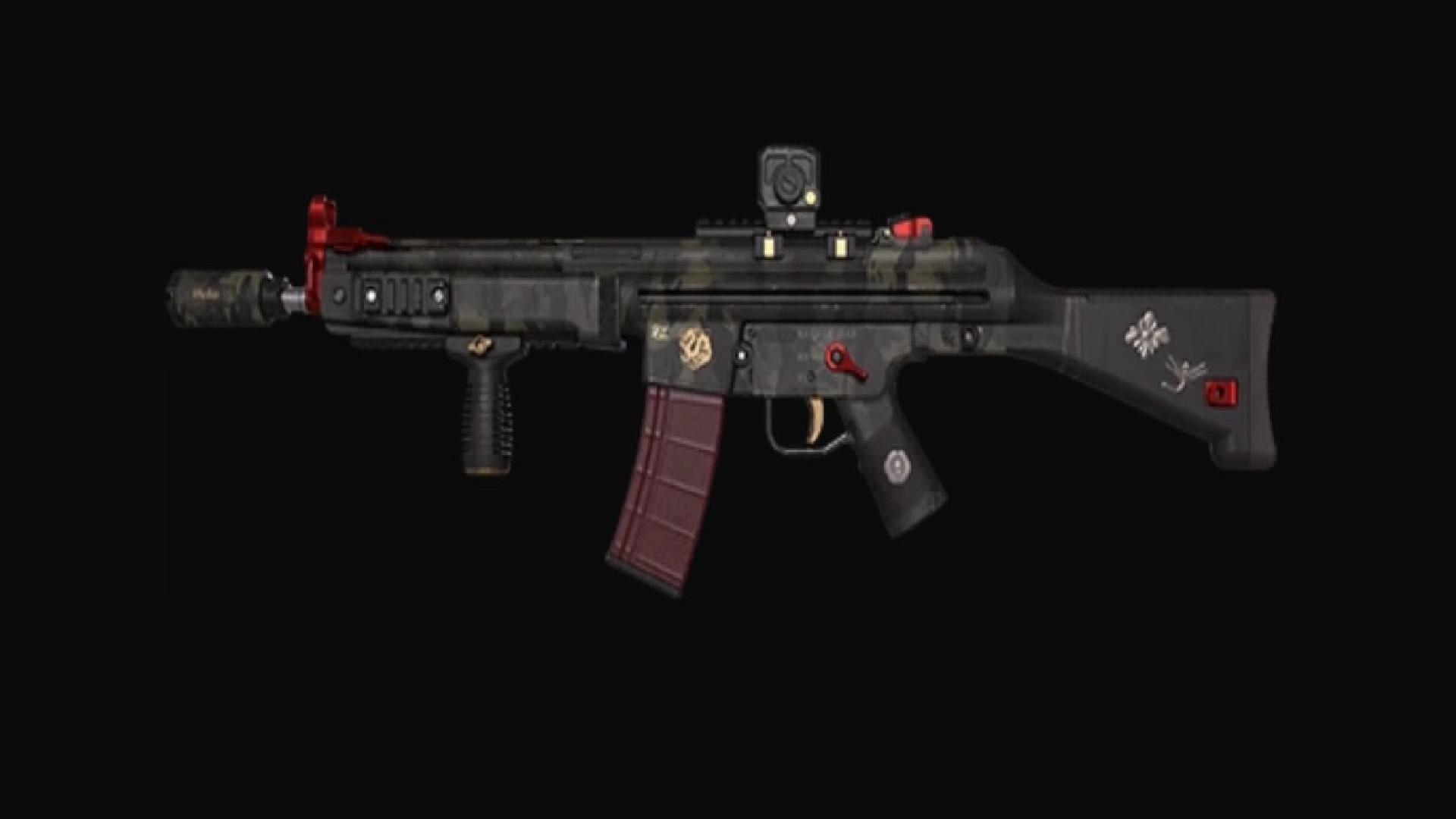 A Lachman 556 assault rifle from Warzone 2.0 Season 4