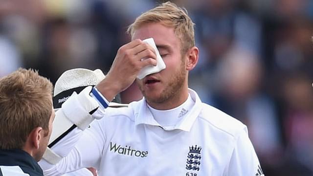 Stuart Broad Broken Nose: What Really Happened During England-India Old Trafford Test 2014?