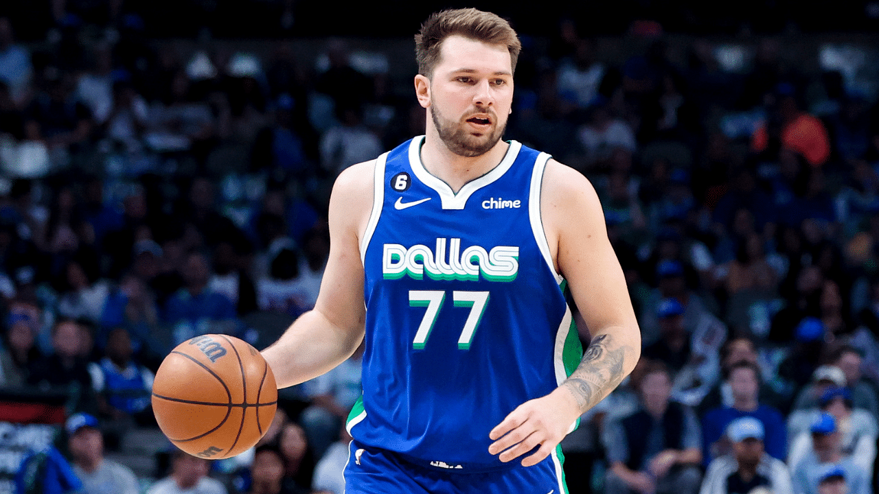 Luka Doncic Flexes 'Peak Shape' On IG Amid Viral Video Showcasing Clumsy Workout Alongside Stephen Curry