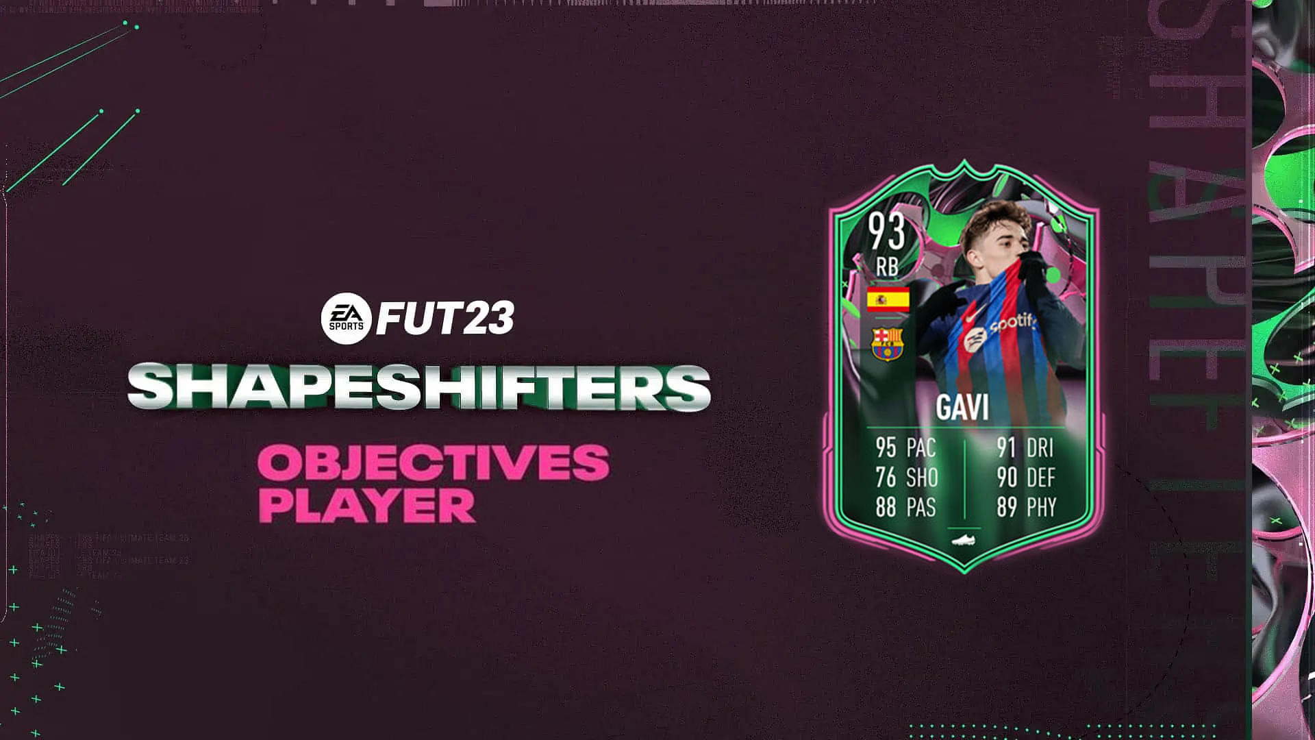 FIFA 23 Gavi Shapeshifters Icon