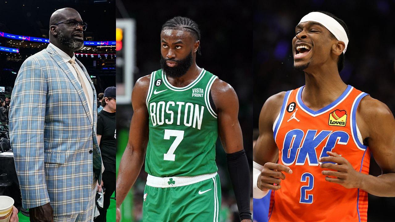 “$400,000,000”: Shaquille O’Neal Promotes Idea of Shai Gilgeous-Alexander Overtaking Jaylen Brown’s Deal by $96 Million in 3 Years