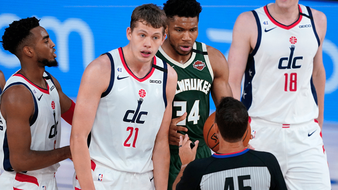 Giannis Antetokounmpo Lost $178,226 for Headbutting Wizards Star 2 Years Before Getting Into an Altercation With Sixers’ Ladder