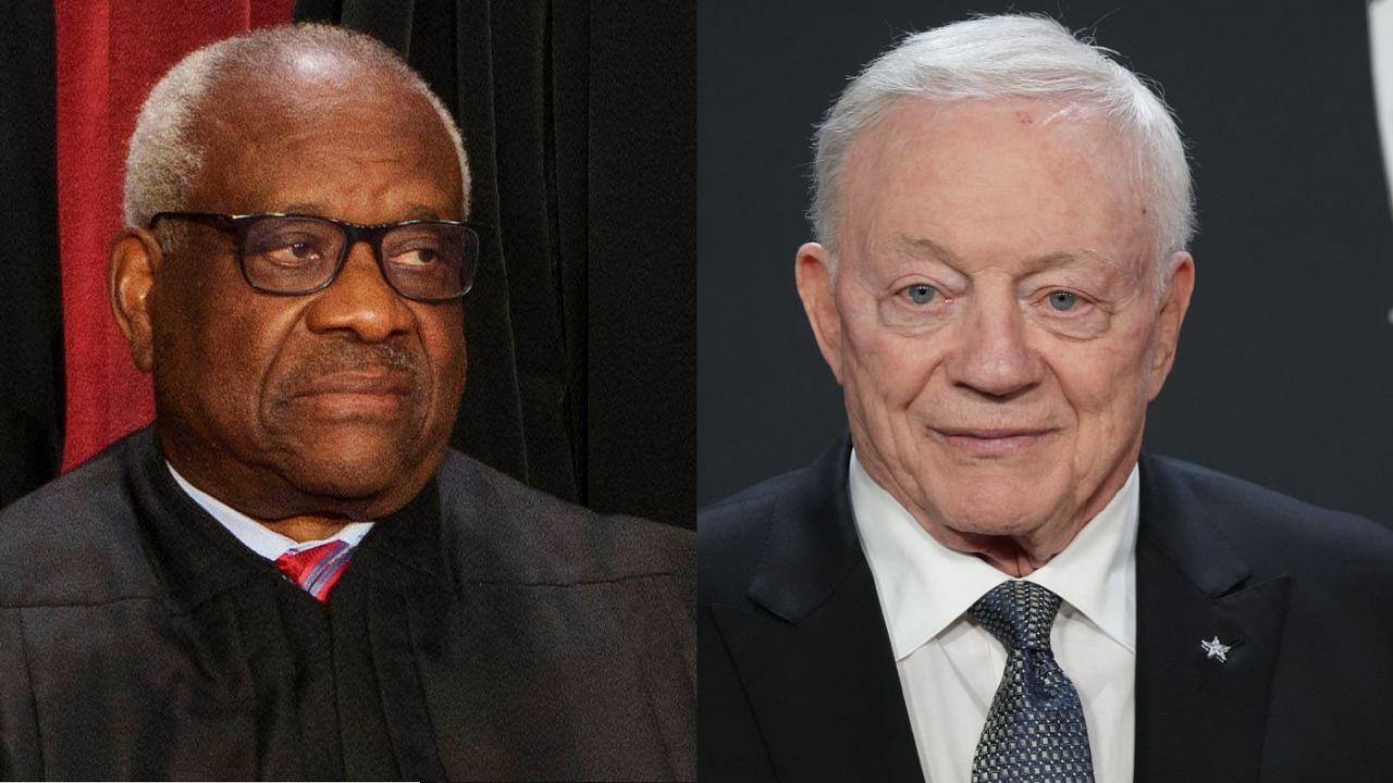 $13,400,000,000 Worth Jerry Jones Once Gifted a Super Bowl Ring to Supreme Court Judge Clarence Thomas