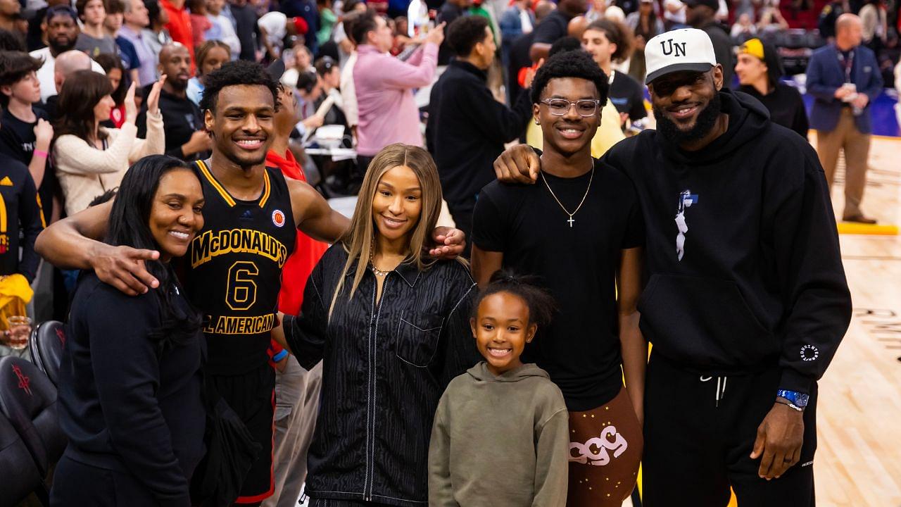 “FAMILY!”: Bronny James and Bryce Celebrate Father LeBron James’ EPSY Achievement with 9,200,000 Followers