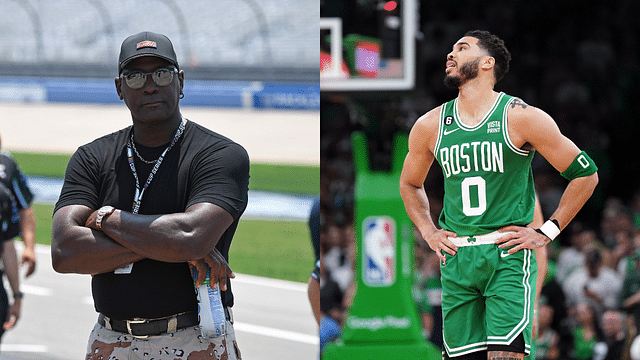 "LeBron James Wished He Did That to Him": Michael Jordan Roughing up Jayson Tatum in Public Elicits Hilarious Responses From Fans
