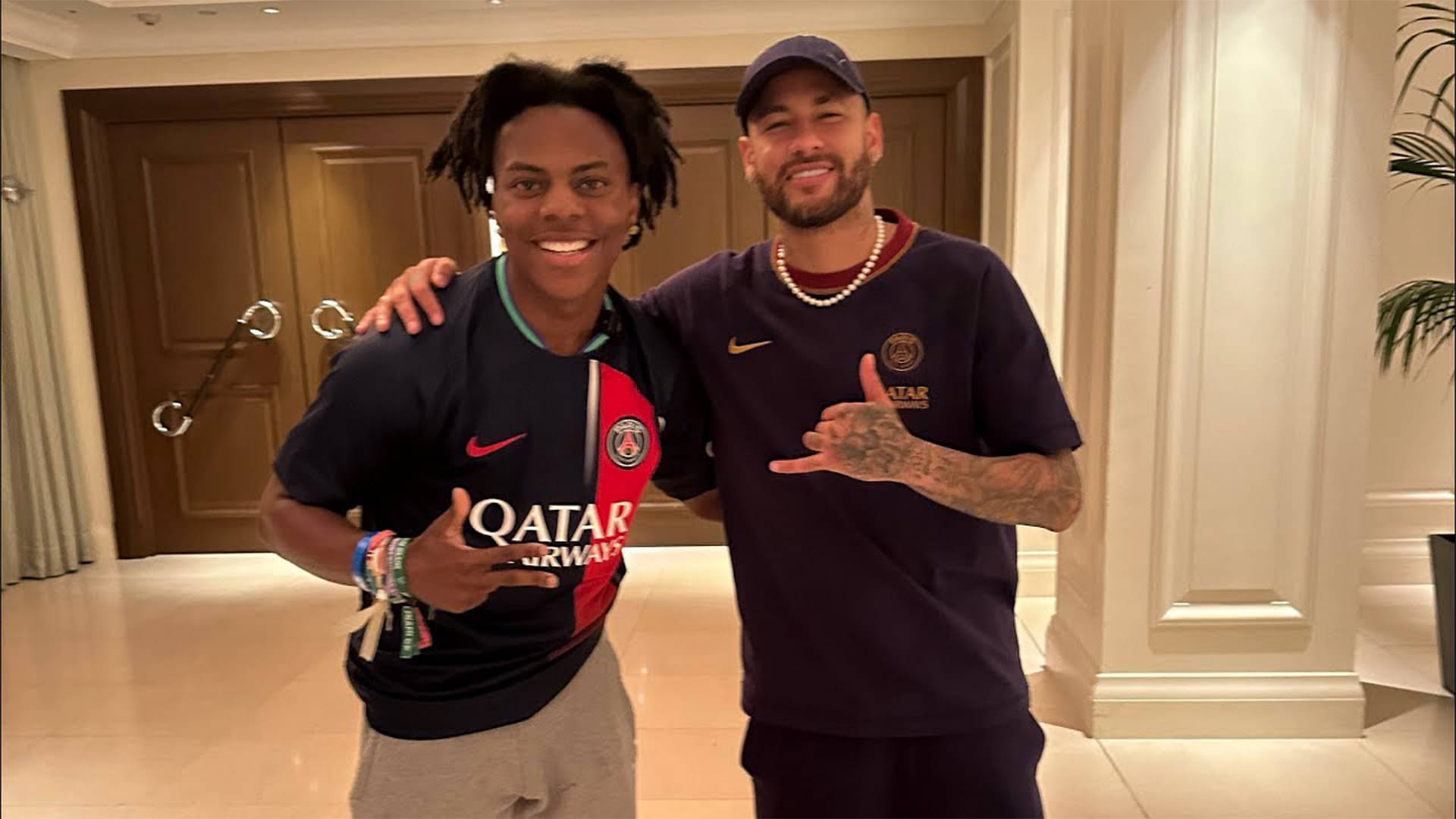 IShowSpeed and Neymar Jr.