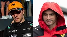 While Carlos Sainz Blames Oscar Piastri for Collision, Grandson of Ex-World Champion Finds Ferrari Star Guilty of Crime