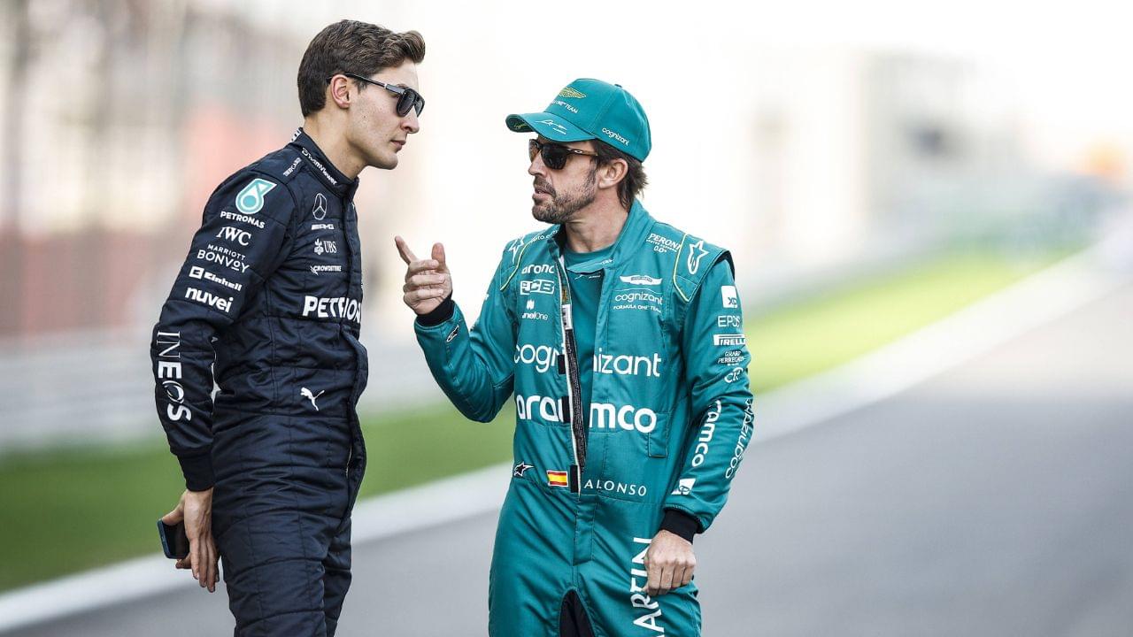 Fernando Alonso Rebukes George Russell's McLaren's 2023 Prediction: "It's Not Like They're Always Going to Be in the Points"