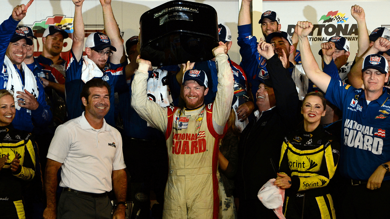 Dale Earnhardt Jr. Reveals Where He Keeps His Insane NASCAR Trophy Collection