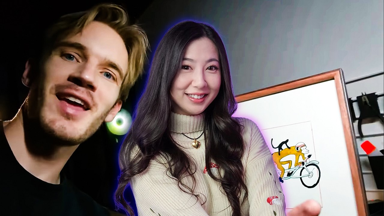 Meeting PewDiePie/CyberWare!, Let's Play: r's Life 2