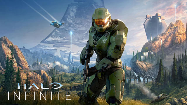 An iamge showcasing master Chief from Halo Infinite which is among frees games on Steam