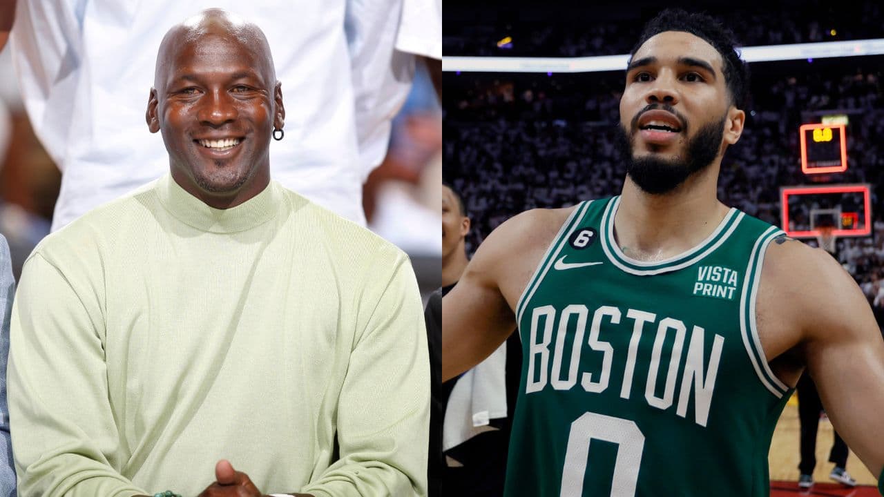 Jayson Tatum Proudly Shows Off Michael Jordan's Rare Appearance Alongside $5.1 Billion Brand's Athletes Including Luka Doncic