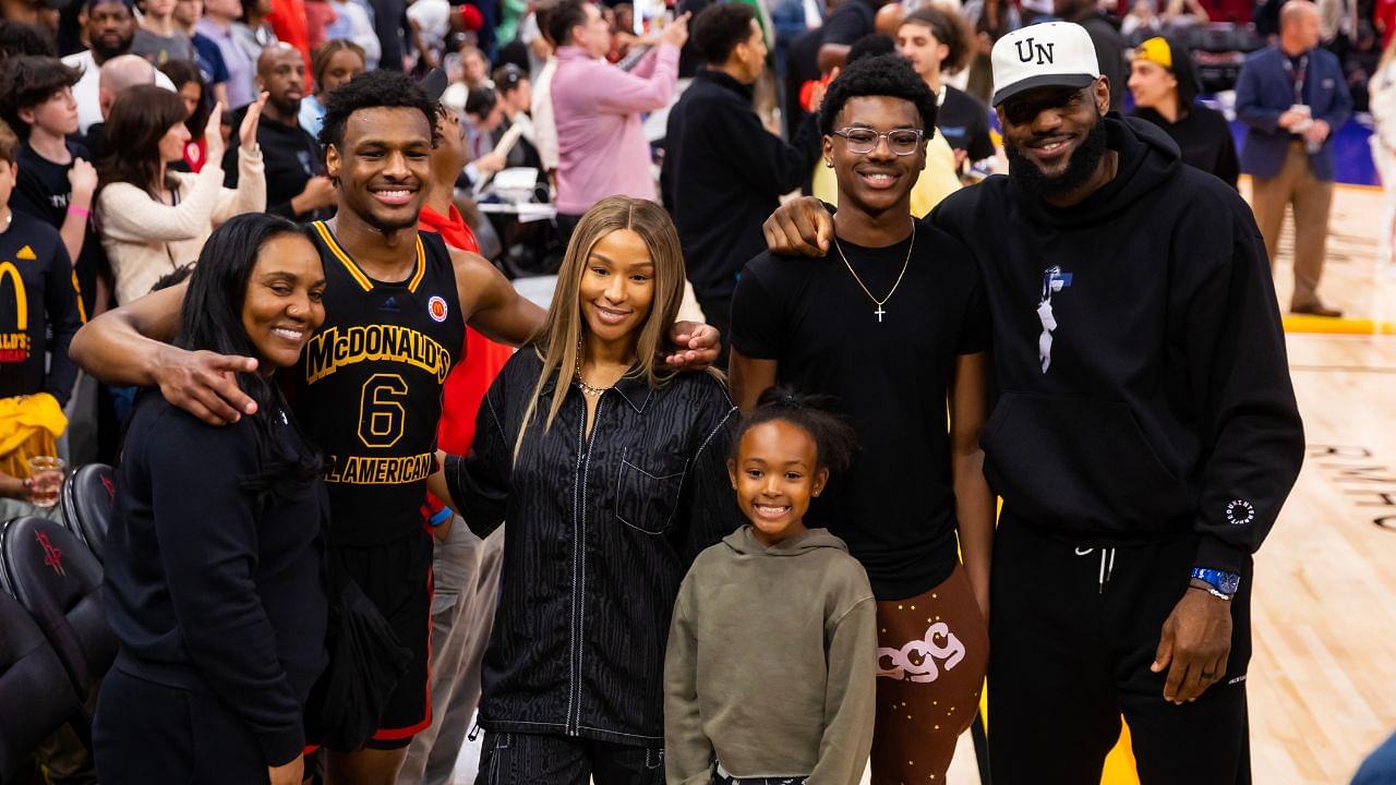 “Bryce James Was Cooking!”: After Posting ‘Heart-Warming’ Bronny Update, LeBron James Hypes Up Younger Son’s Drifty Elite Debut