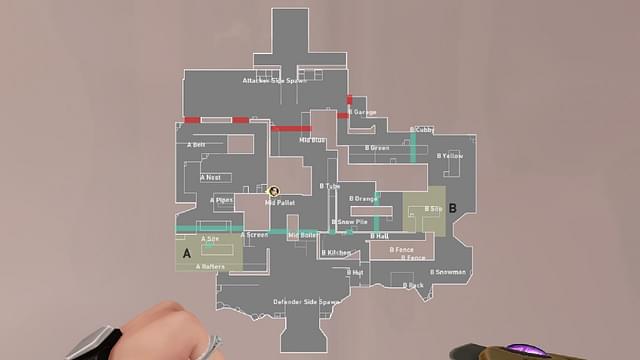 An Image of the Minimap of Icebox