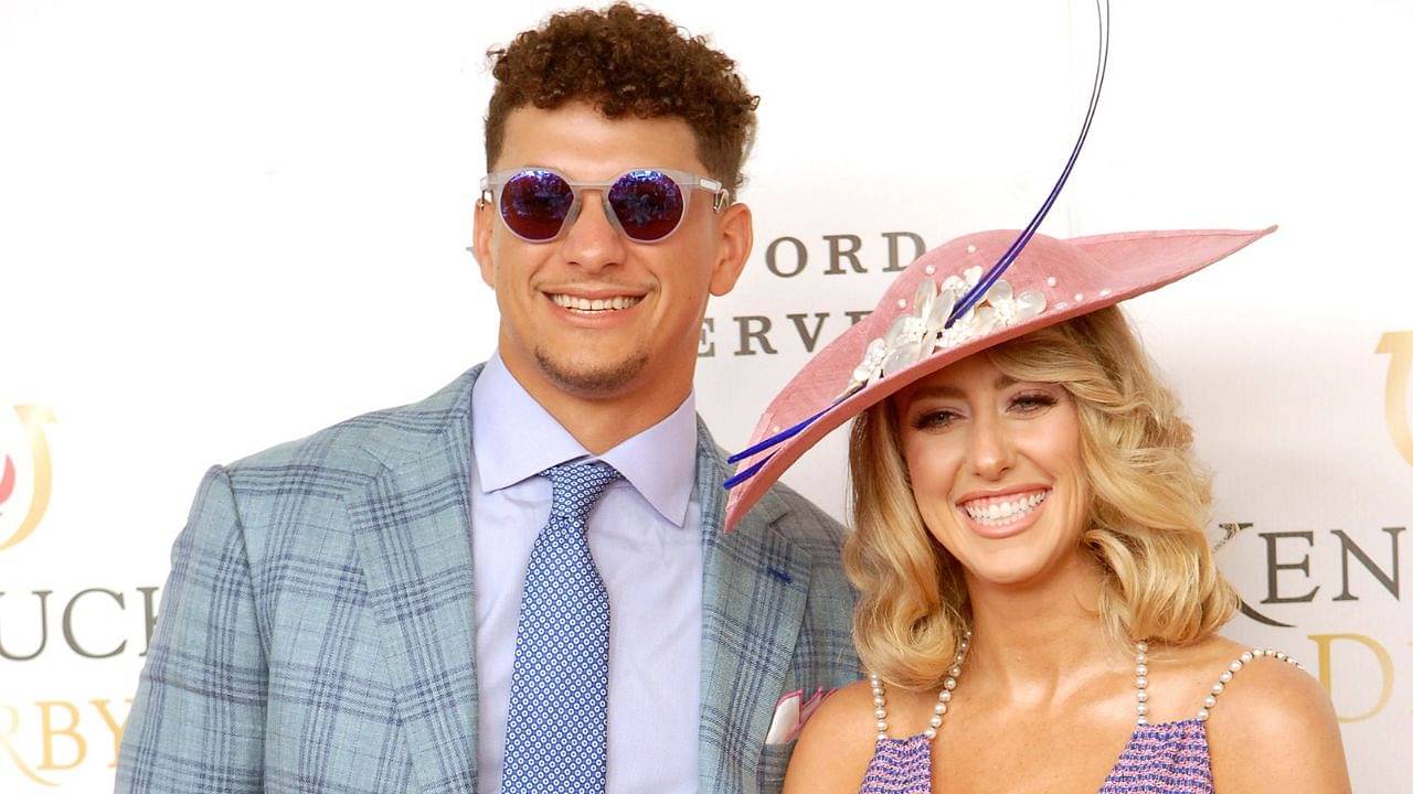 Patrick Mahomes' Wife's Shoes Spark Confusion in New Pic—'Ankle Monitors?