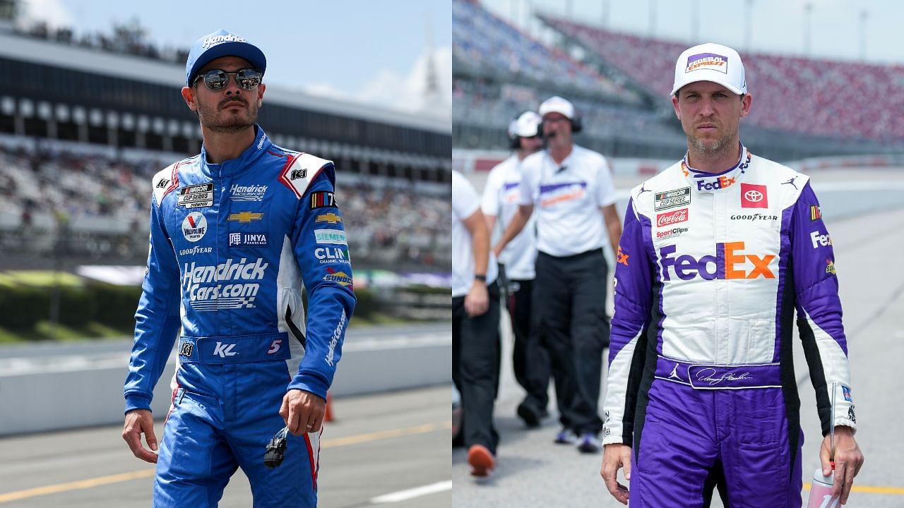 “It’s All Good on My End” – Denny Hamlin Holding No Grudges Against Kyle Larson After Minor Incident at Richmond