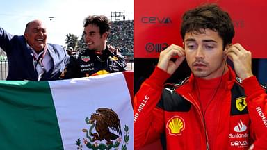 “Would Have Loved My Father to See Me” - Charles Leclerc Teared Up Watching Sergio Perez’s Father Cheer for His Son at the 2021 Mexican GP