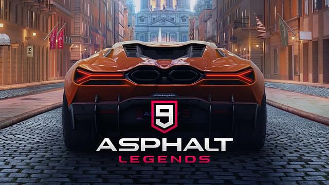 An image showing the back of Lamborghini in Asphalt 9