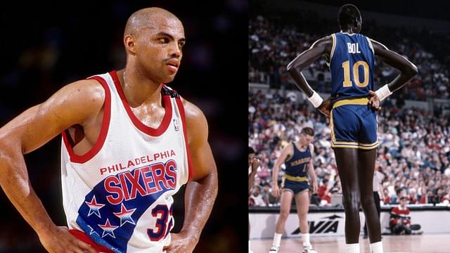 "Hell, My Grandmother Could Score 2 Points A Game": Charles Barkley Vehemently Disagreed With Signing 7'7 'Flyswatter' Manute Bol In The 90s