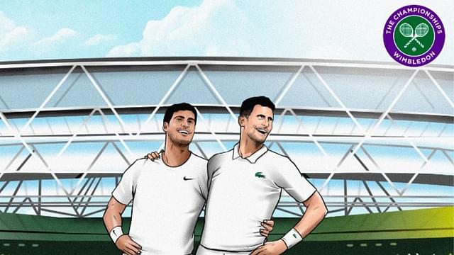Novak Djokovic, Carlos Alcaraz feature in Wimbledon's Oscar-Winning Song Inspired Poster