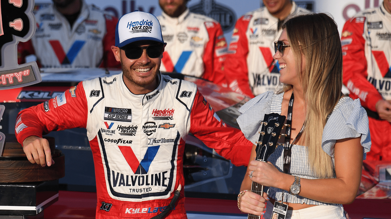 Who Is Katelyn Sweet - Kyle Larson’s Wife, Beer Chugging Celebration ...