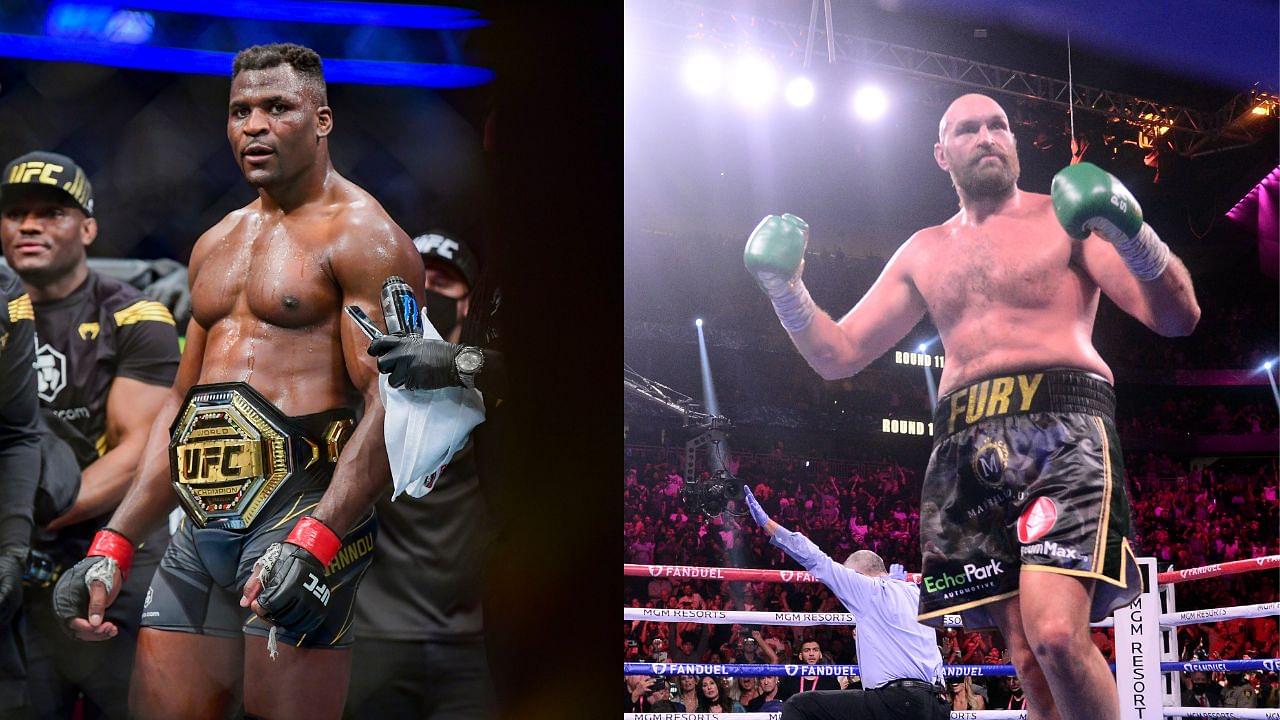 Amidst $10,000,000+ Purse Talks, Francis Ngannou Says Cage Watch Would Be Suicidal for Tyson Fury