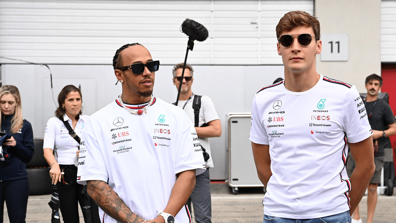 Lewis Hamilton Might Just Expose George Russell’s Embarrassing Secret Talent in His $140,000,000 Brad Pitt-Starer