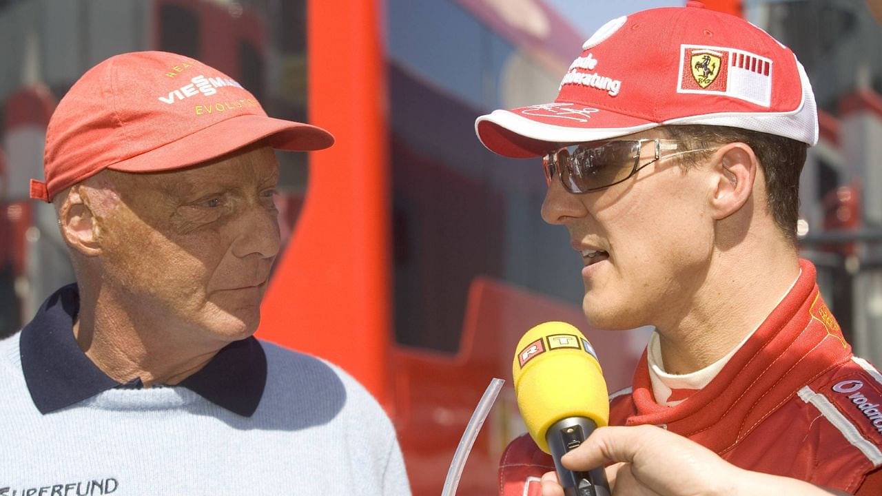 17 Years Before Convincing Lewis Hamilton, Ex-Ferrari Boss Reveals $33,000,000 Michael Schumacher Deal Was Closed by Niki Lauda