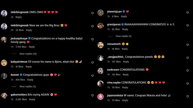 Fans congratulate PewDiePie