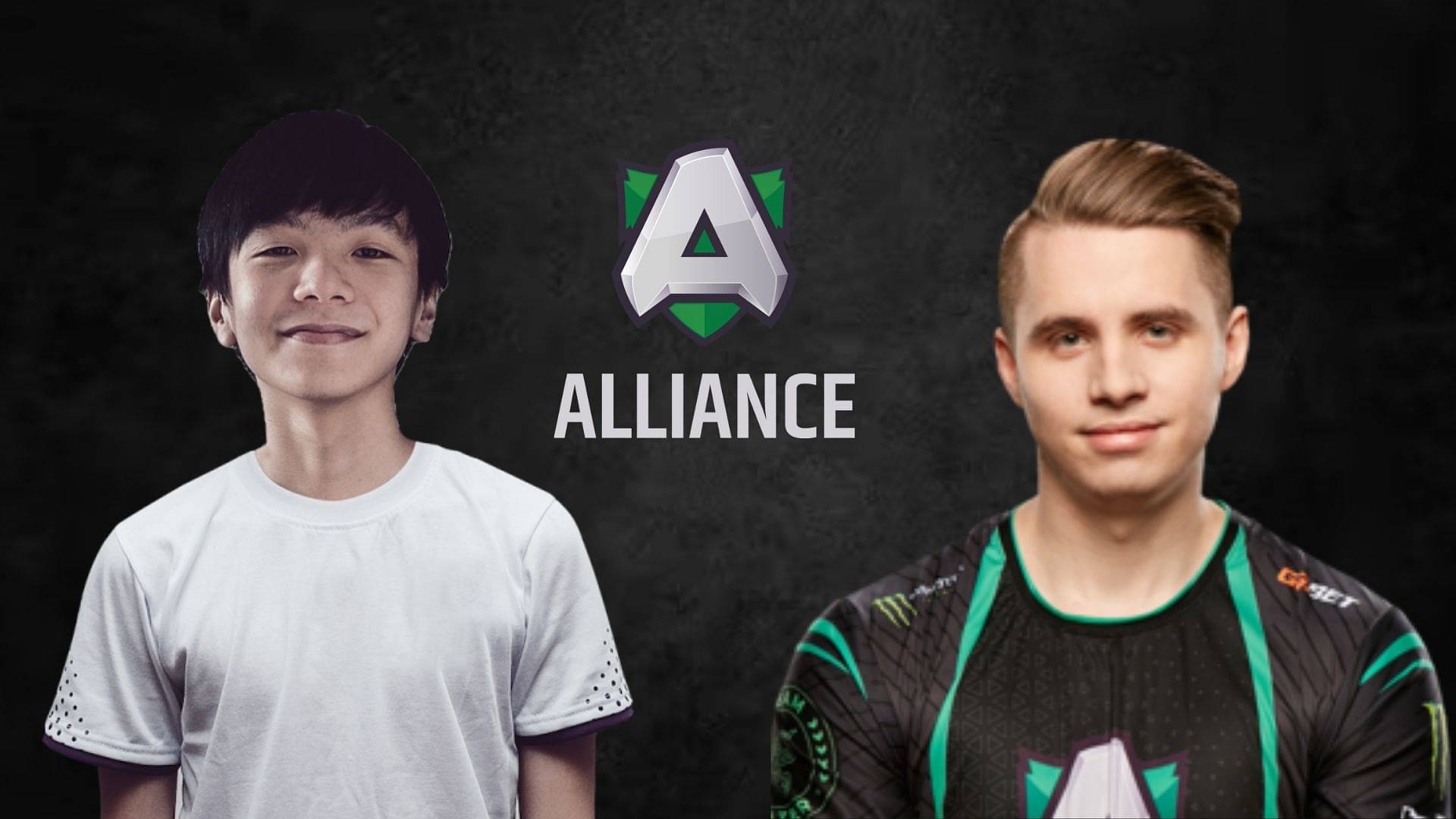 An illustration featuring ponlo and Handsken with the Alliance logo