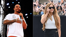 Not 480,000 Spectators, but One Lucky Shakira Pushes Lewis Hamilton to the Podium Once Again at British GP