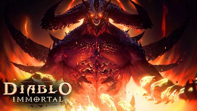 An image showing a demon from Diablo Immortal which is one of the most played mobile games in 2023